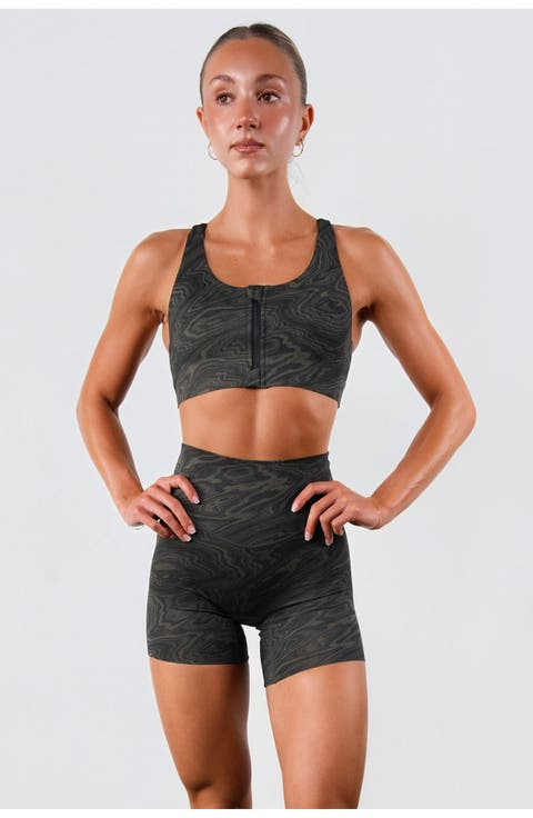 Pulse Zip Bra