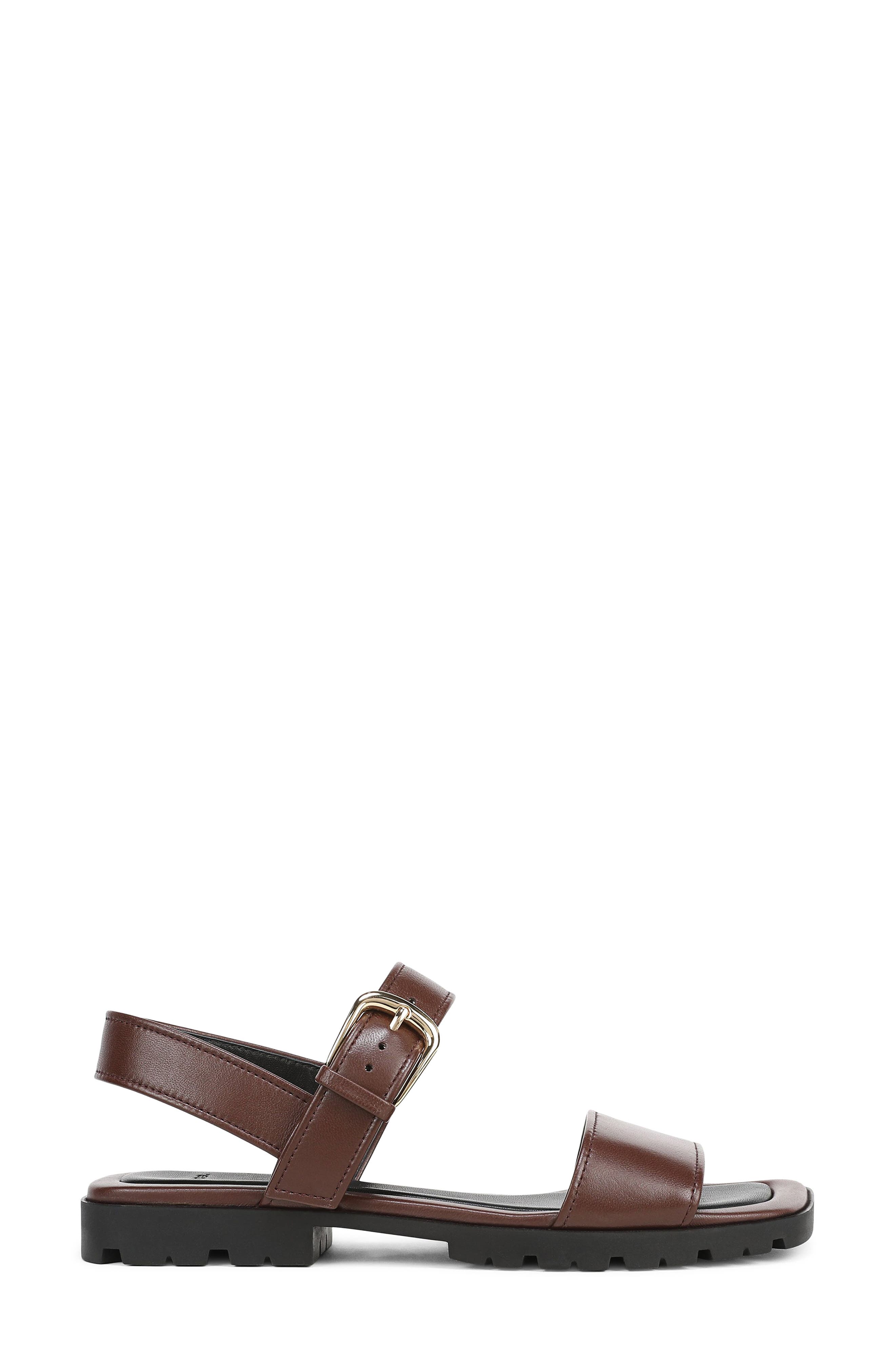 Vega Ankle Strap Sandal, Alternate, color, MOLTON BROWN