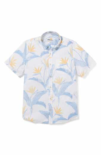 Reyn Spooner Paradise Calling Tailored Fit Short Sleeve Button-Down Shirt