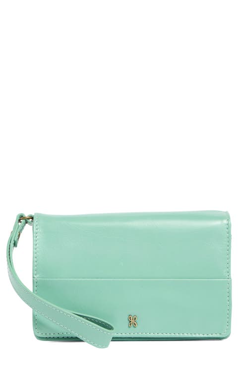 Jill Leather Wristlet