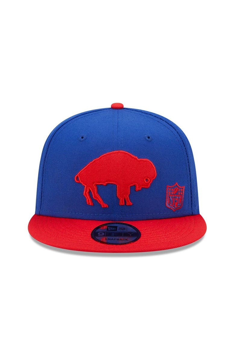 Men's New Era  Royal/Red Buffalo Bills  Flawless 9FIFTY Snapback Hat, Alternate, color, Royal