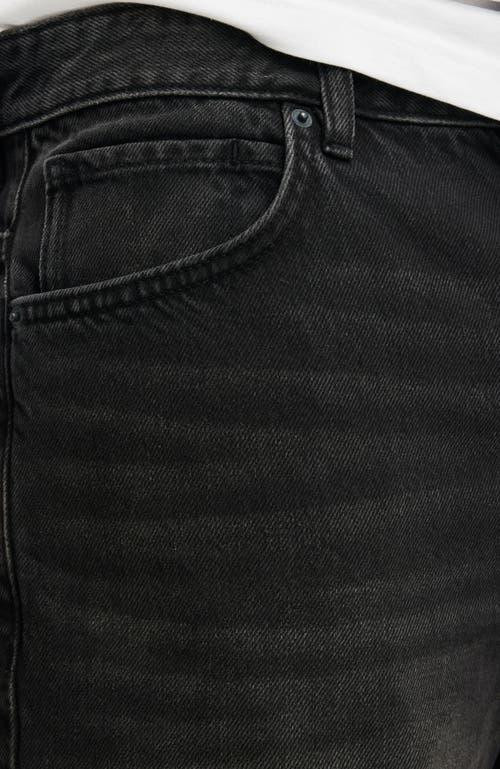 Cotton On Baggy Denim Short In Black