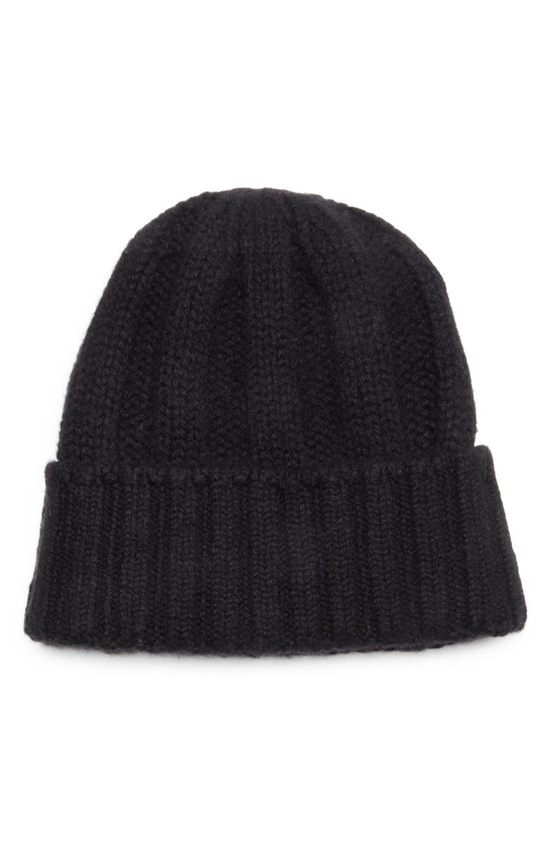 BEAMS Plus Rib Cashmere Watch Cap, Main, color, 