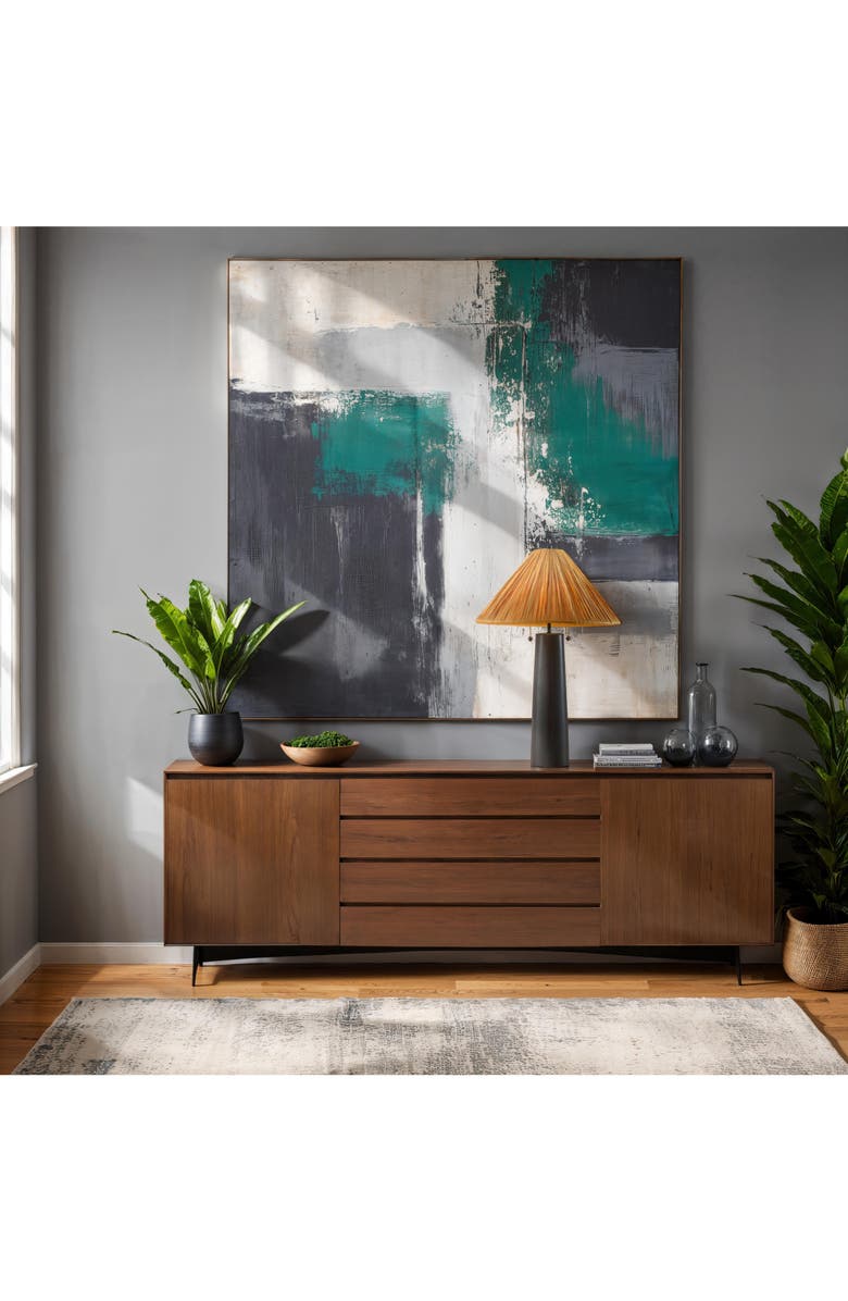 ADESSO LIGHTING Waylon Table Lamp, Alternate, color, Black