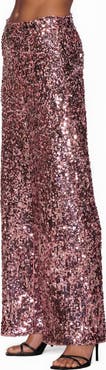 Alexia Admor Illy Wide Leg Sequin Pants