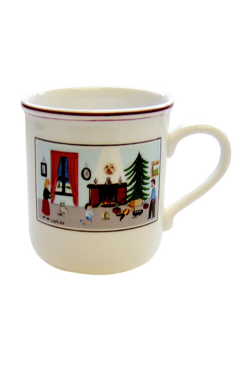 Villeroy & Boch Naif Christmas Mug, Alternate, color, 