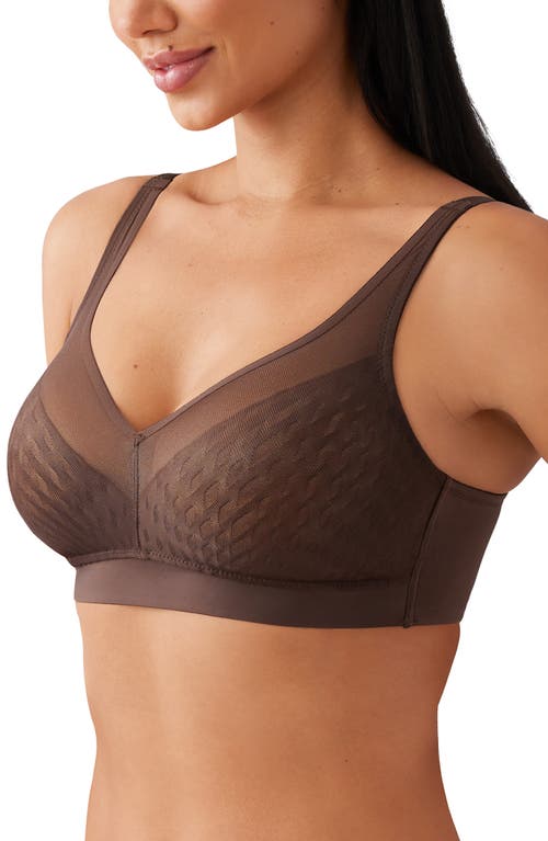 Wacoal Elevated Allure Wireless Bra In Brown