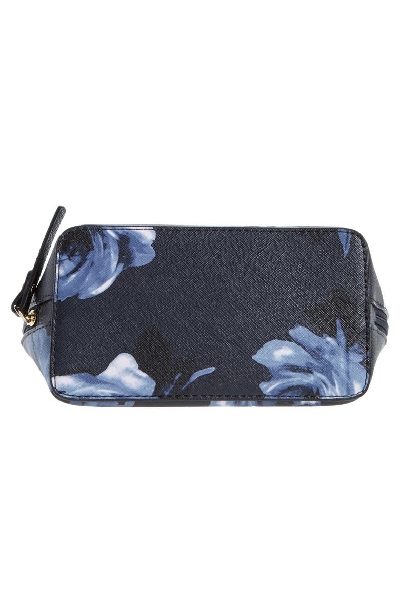 Kate Spade New York cameron street night rose - small abalene cosmetics bag, Alternate, color,