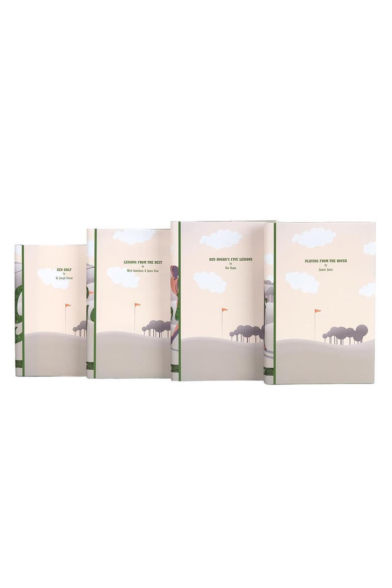 Golf Club Book Set, Alternate, color, Green