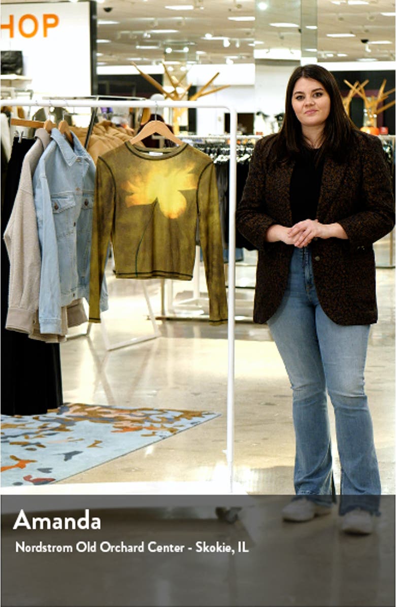 Floral Long Sleeve Graphic Tee, sales video thumbnail