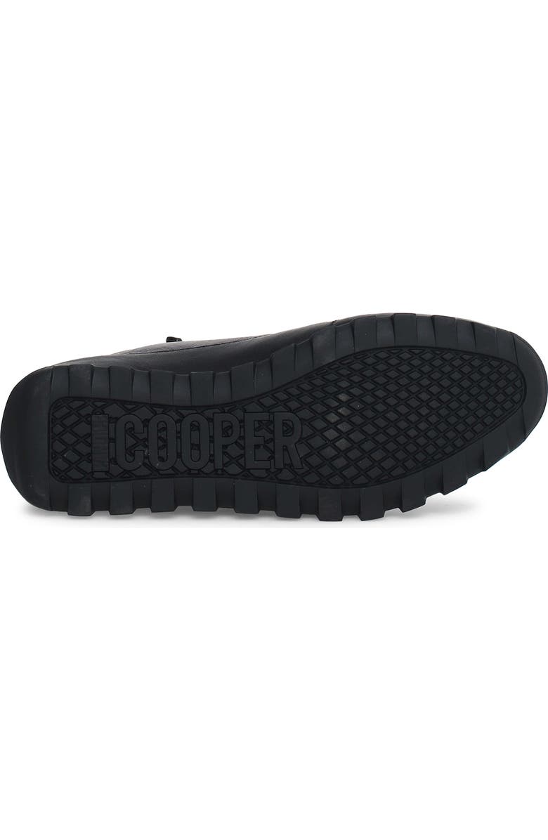 Candice Cooper Janis Genuine Shearling Sneaker, Alternate, color, Metallic Black