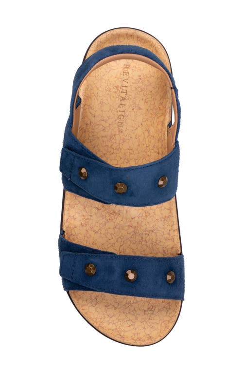 Revitalign Terra Slingback Sandal In Majolica Blue