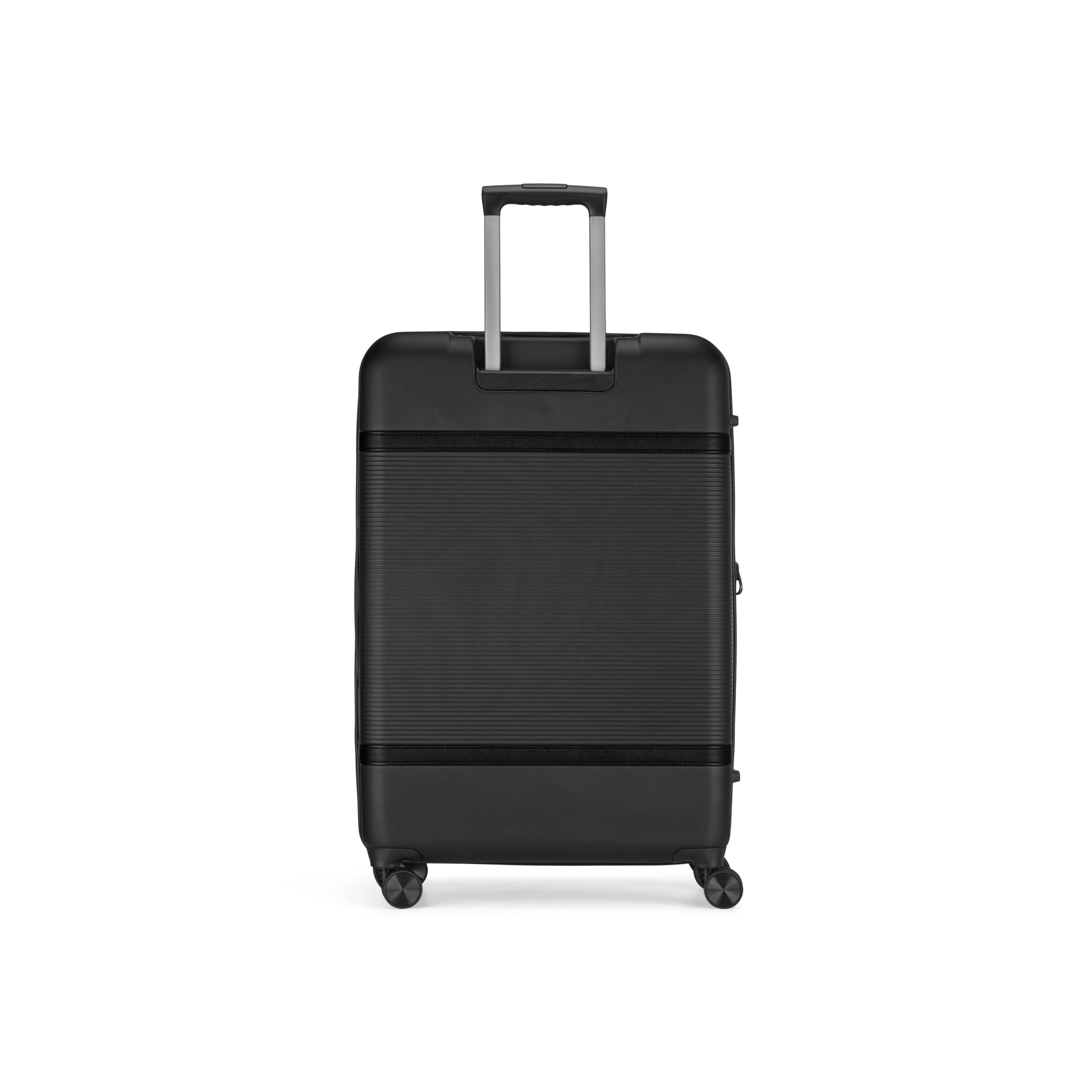 bugatti Wellington Hardside Large Luggage with TSA Lock, Alternate, color, Black