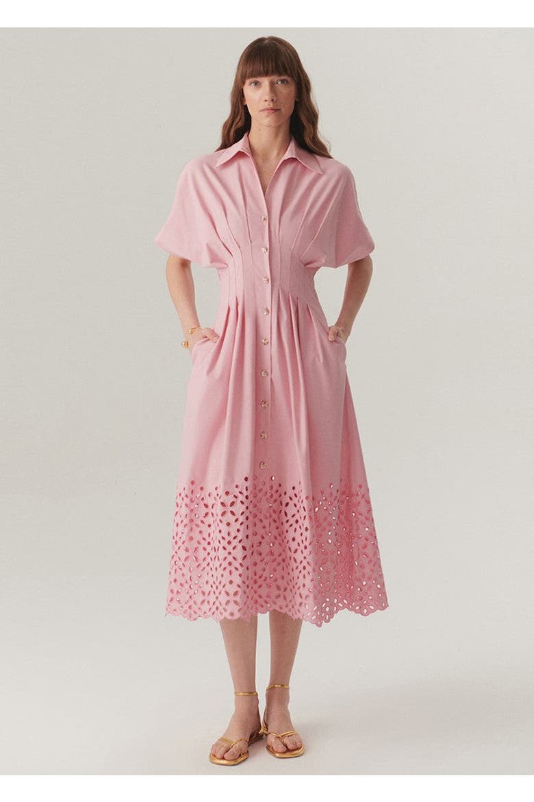 Vera Midi Dress, Main, color, PINK