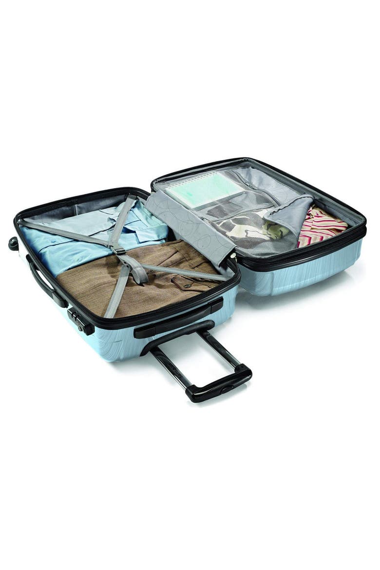 Winfield 2 (20/28) 2-Piece Set Hardside Expandable Luggage with Spinner Wheels, Alternate, color, Ice Blue