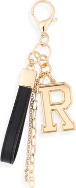 Leith Varsity Initial Bag Charm
