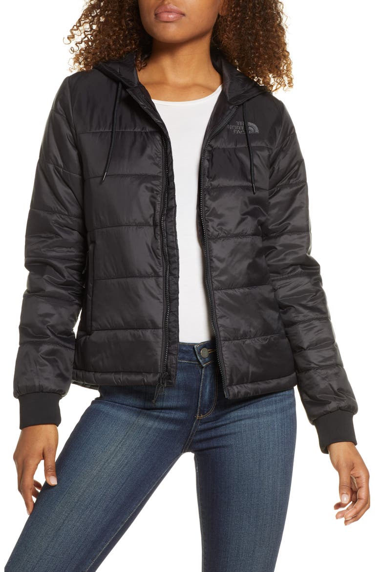 Pardee Water Repellent Heatseeker™ Insulated Jacket, Main, color, TNF BLACK