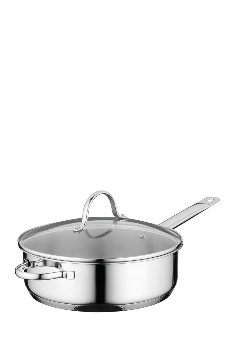 BergHOFF Comfort 10" Stainless Steel Covered Deep Skillet, Main, color, 
