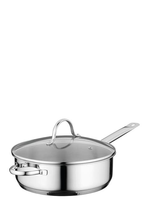 Comfort 10" Stainless Steel Covered Deep Skillet