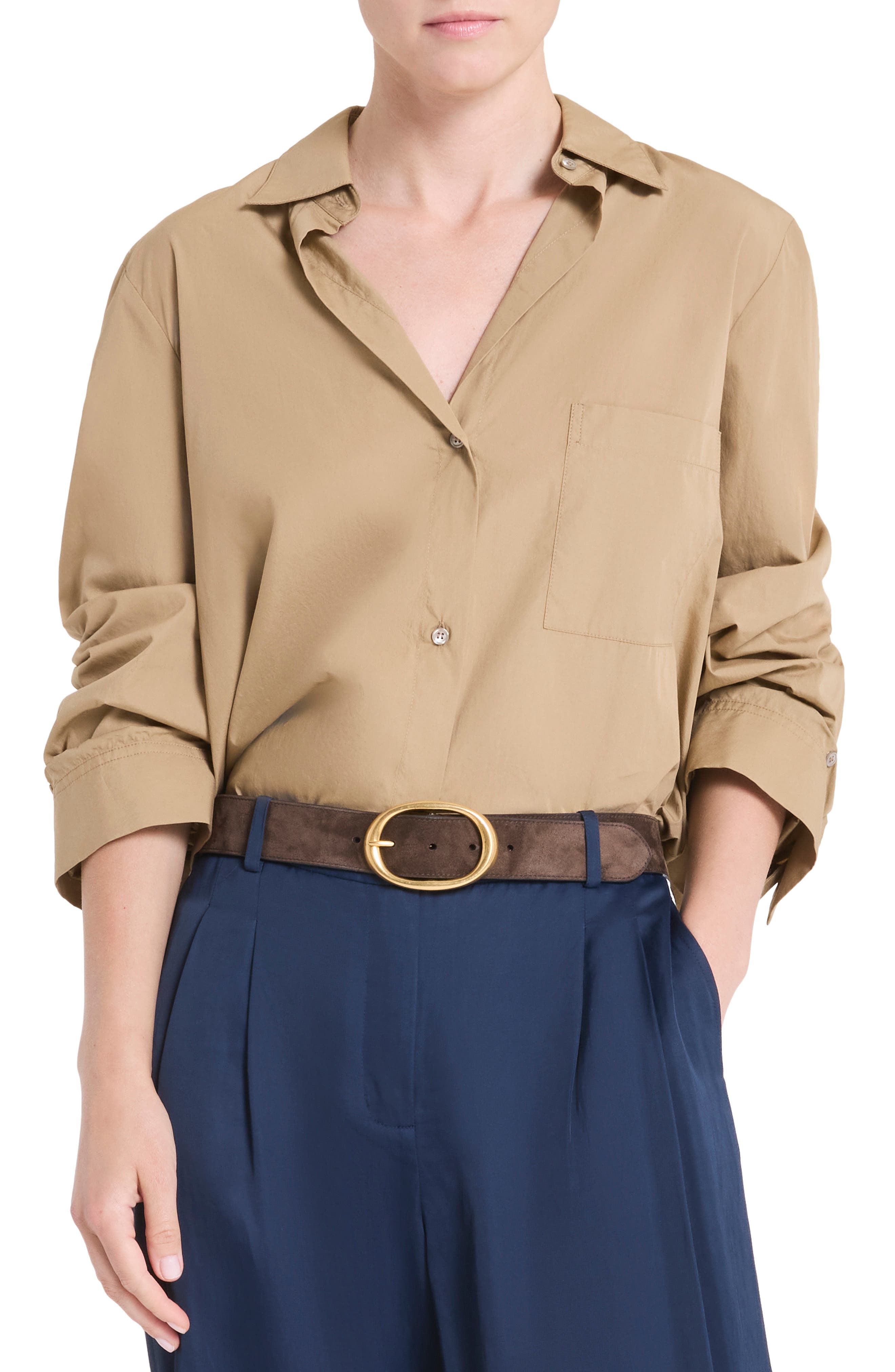 Next Morning Cotton Button-Up Shirt