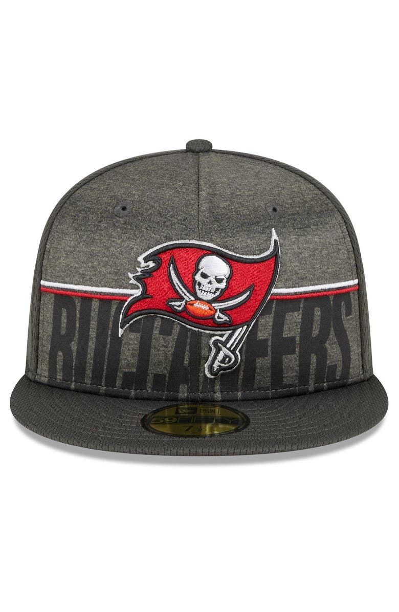 New Era Men's New Era Pewter Tampa Bay Buccaneers 2023 NFL Training Camp 59FIFTY Fitted Hat, Alternate, color, 
