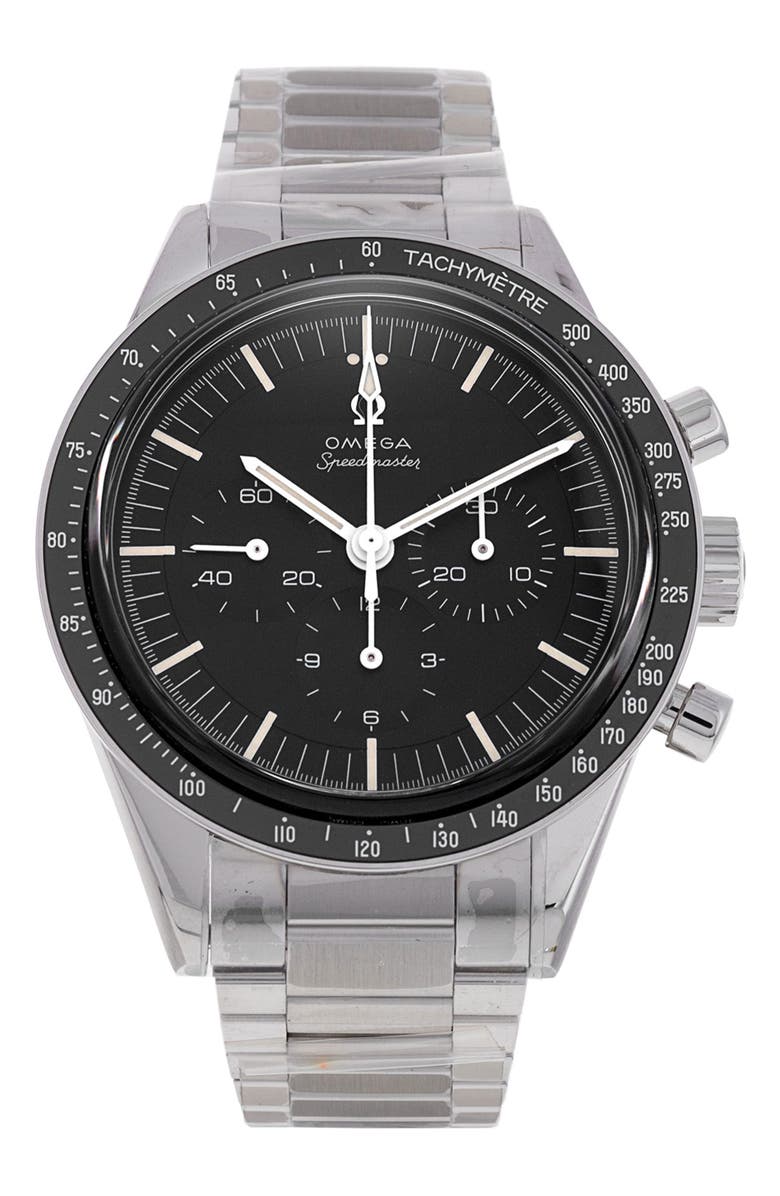 Watchfinder & Co. Omega Preowned Speedmaster Moonwatch Chronograph Bracelet Watch, 42mm, Main, color,