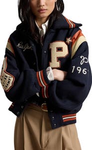 Polo Ralph Lauren Wool Blend Varsity Jacket