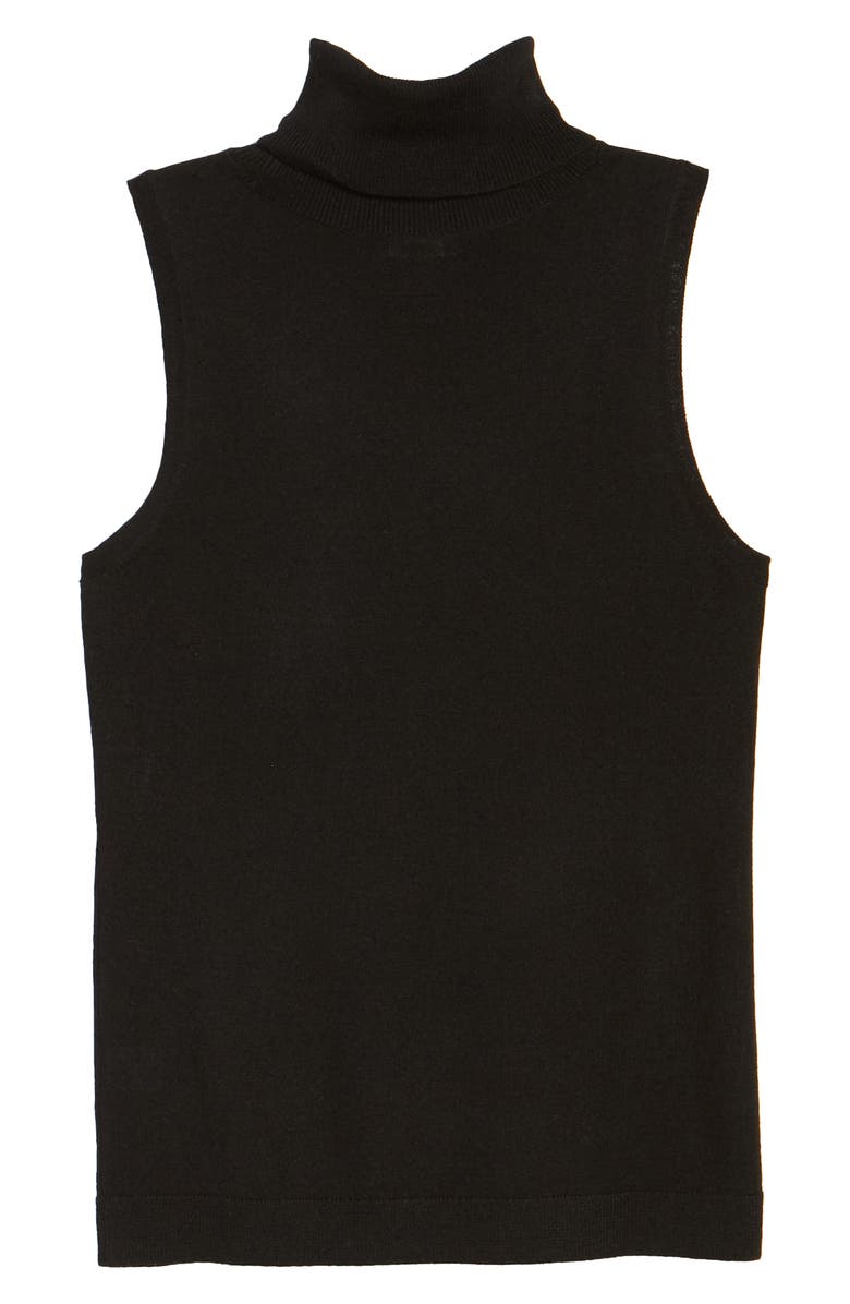 Halogen<sup>®</sup> Sleeveless Turtleneck Top, Alternate, color,
