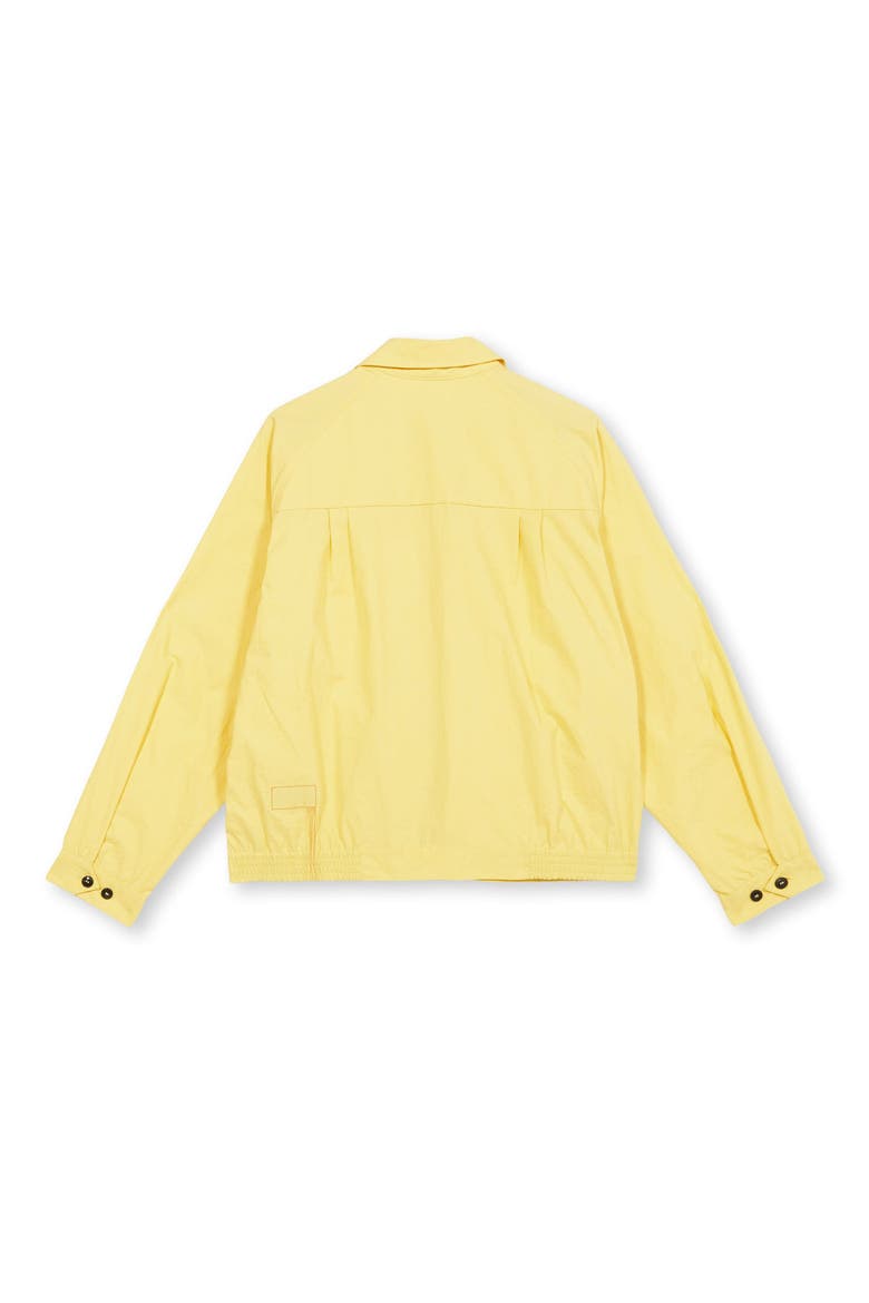 Cotton Bomber Jacket, Alternate, color, Yellow