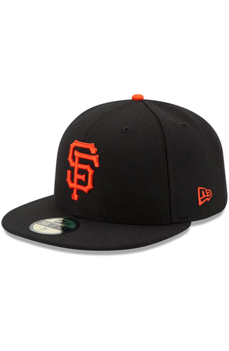 New Era Youth New Era Black San Francisco Giants Authentic Collection On-Field Game 59FIFTY Fitted Hat, Alternate, color, 
