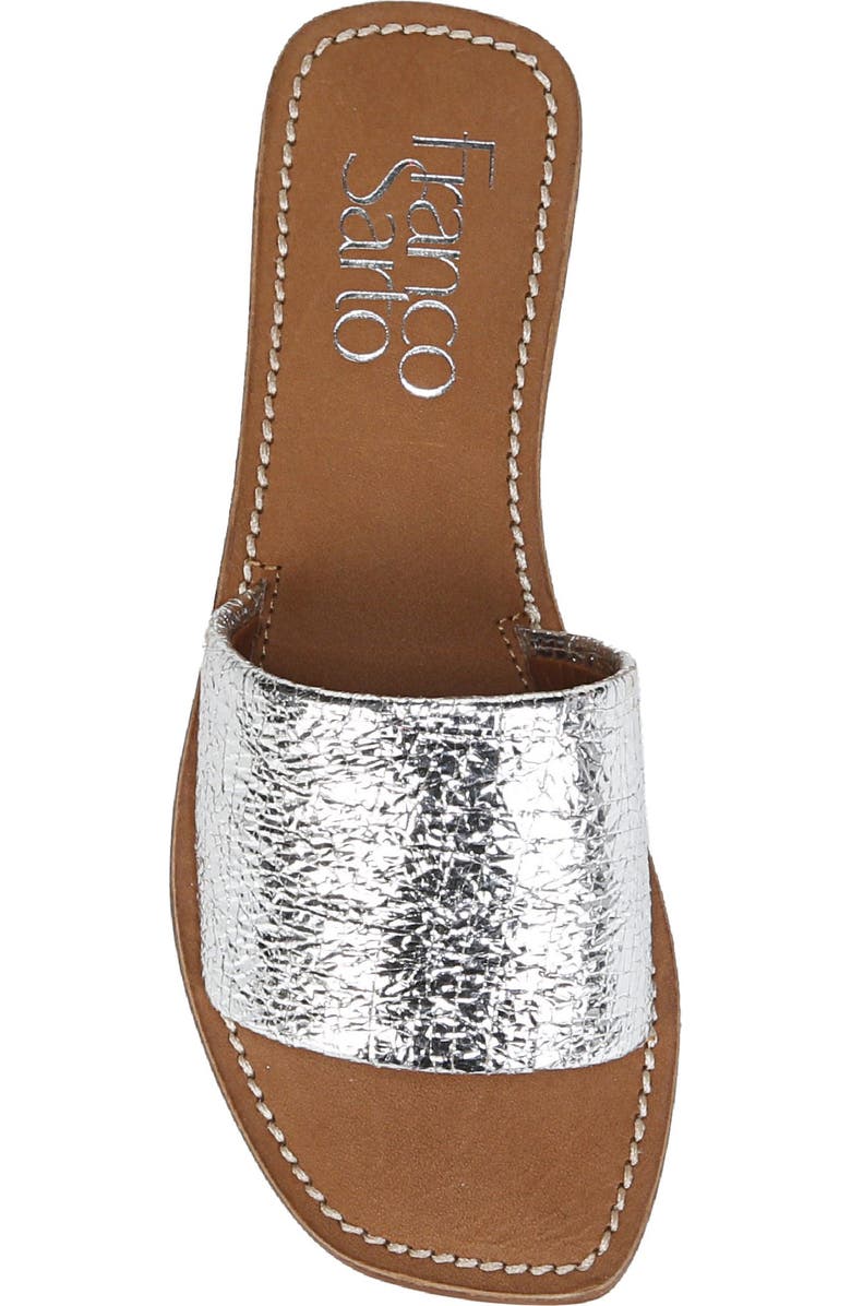 Franco Sarto Tina Raffia Slide Sandal, Alternate, color,