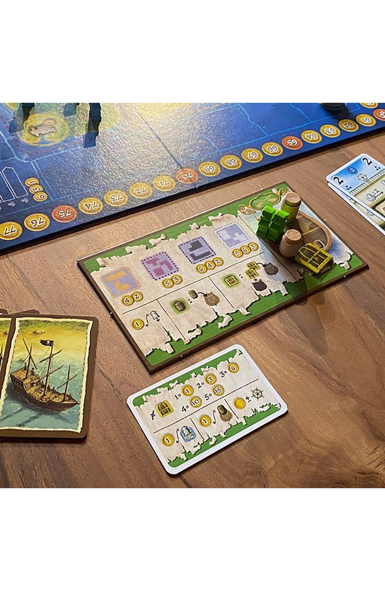 Rio Grande Games Glory Islands Pirate Adventure Board Game 14+, Alternate, color, Multicolored