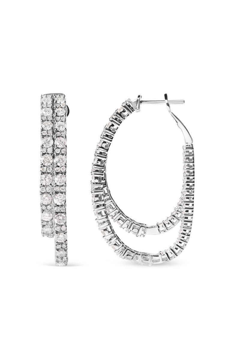 Haus of Brilliance 14K Yellow Gold 1/2ct. TDW Round Diamond Earring, Main, color, White