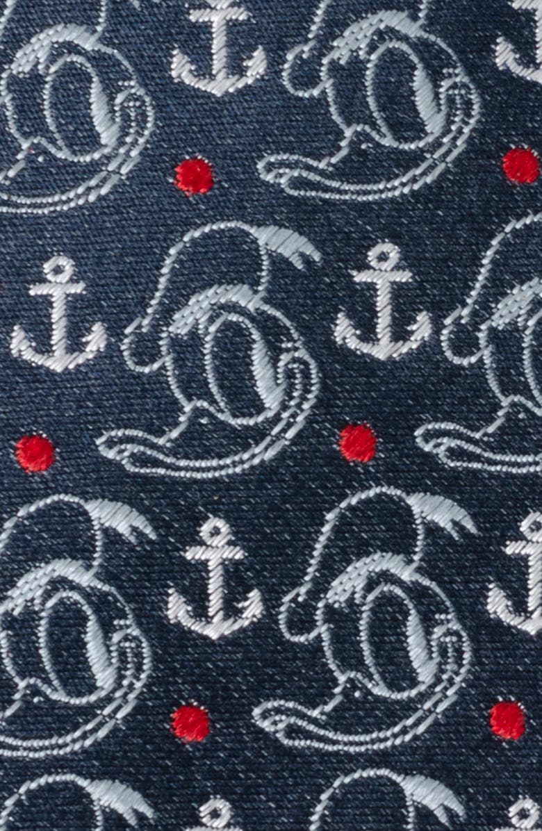 Cufflinks, Inc. Donald Duck Anchor Silk Tie, Alternate, color, 