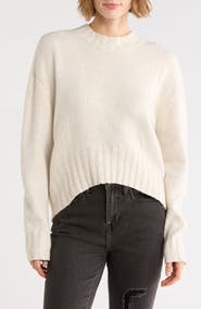 Vigoss Homespun Lightweight High-Low Sweater
