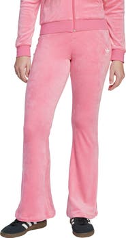 adidas Kids' Velour Flare Leg Pants