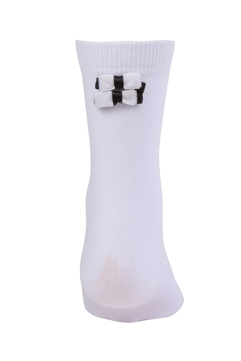 Black Tie Affair Crew Socks, Alternate, color, White