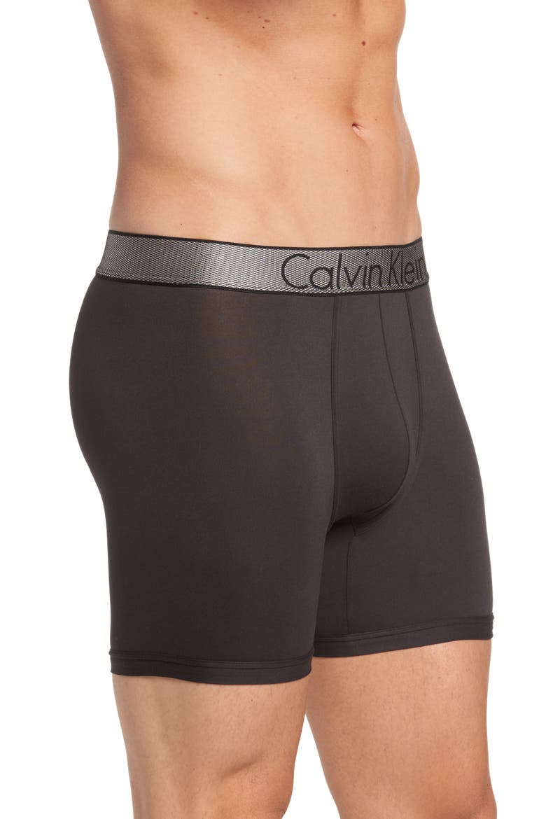 Customized Stretch Boxer Briefs, Alternate, color, BLACK