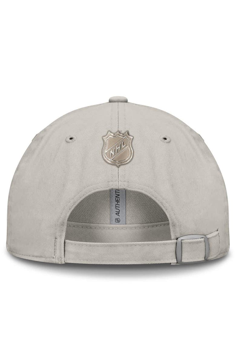 FANATICS Men's Fanatics Gray Seattle Kraken Authentic Pro Road 2 Adjustable Hat, Alternate, color, Gray