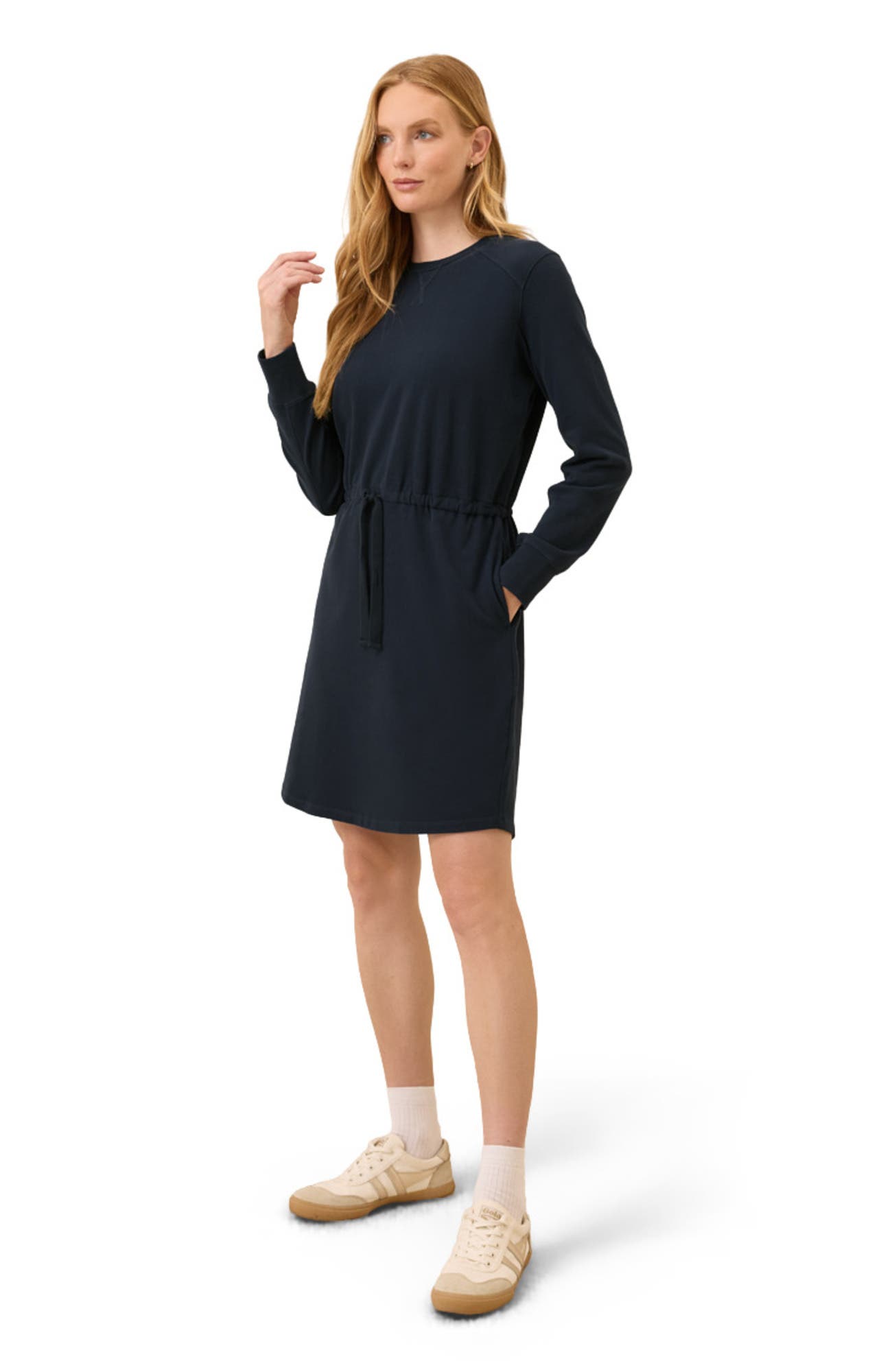 Organic Cotton CloudKnit Sweatshirt Dress - image 5