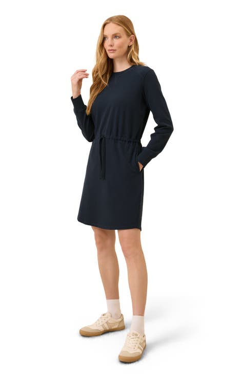 Organic Cotton CloudKnit Sweatshirt Dress