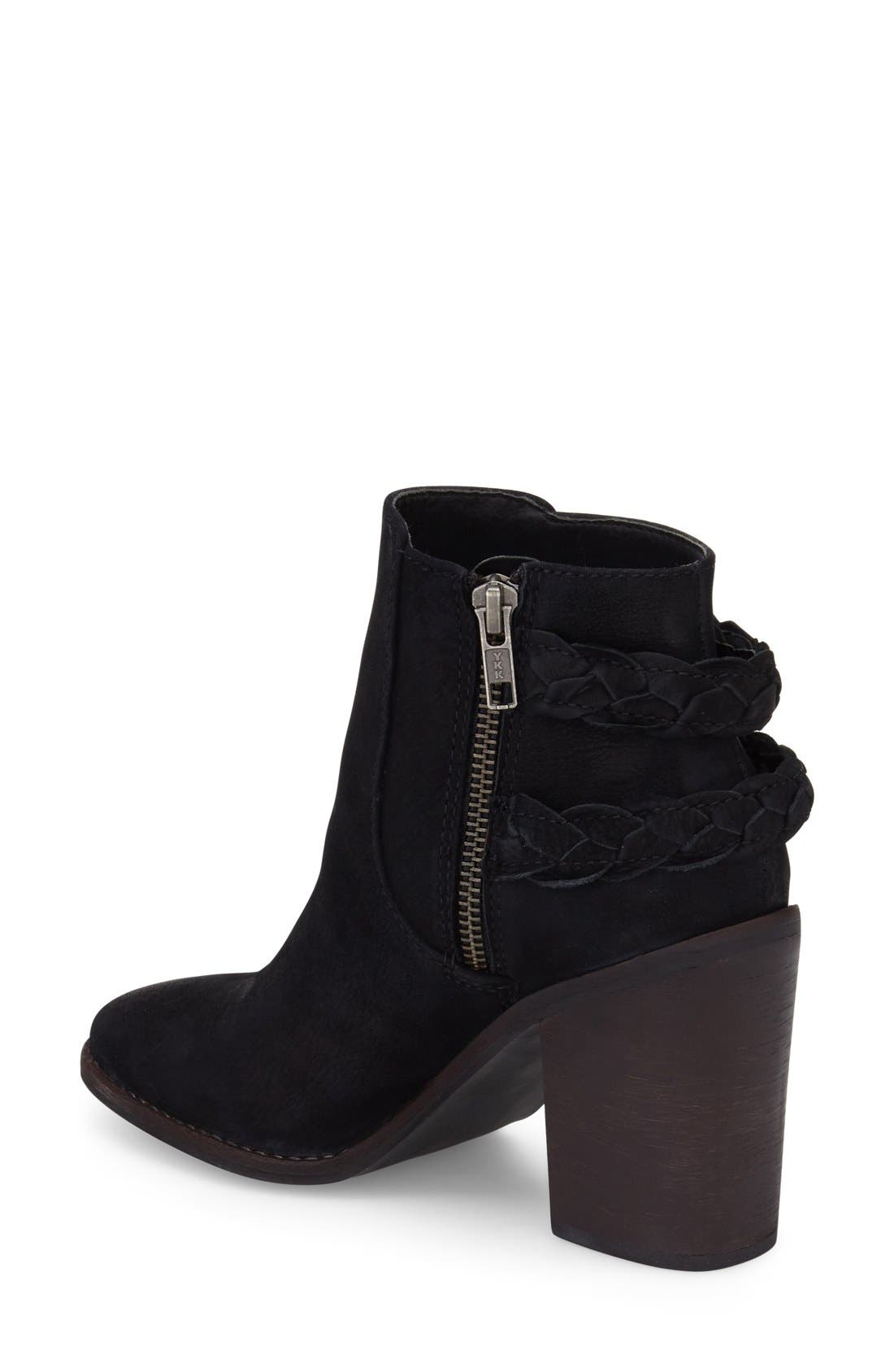 Steve Madden Tender Braided Strap Bootie, Alternate, color, 