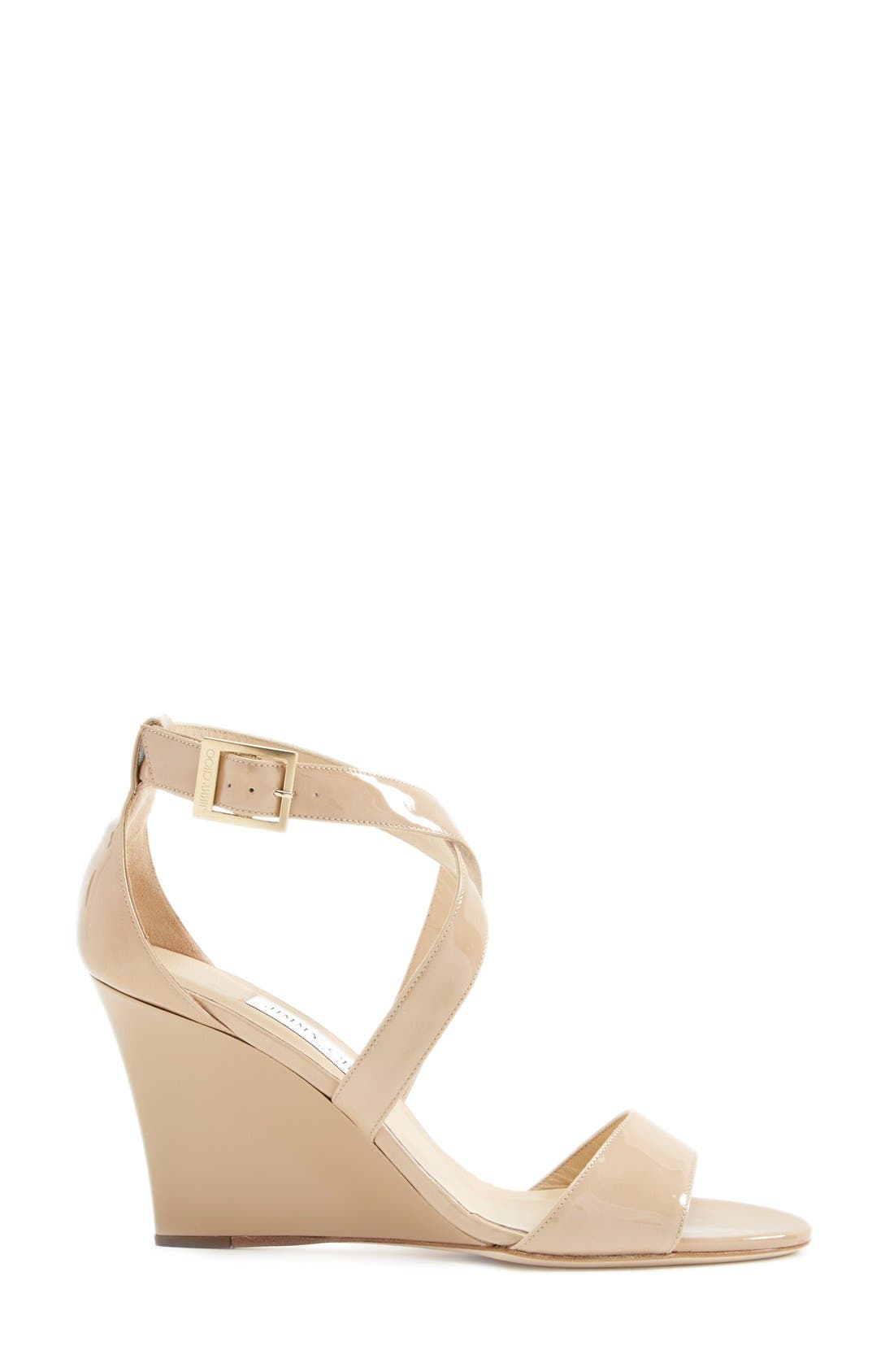 'Fearne' Sandal, Alternate, color, NUDE