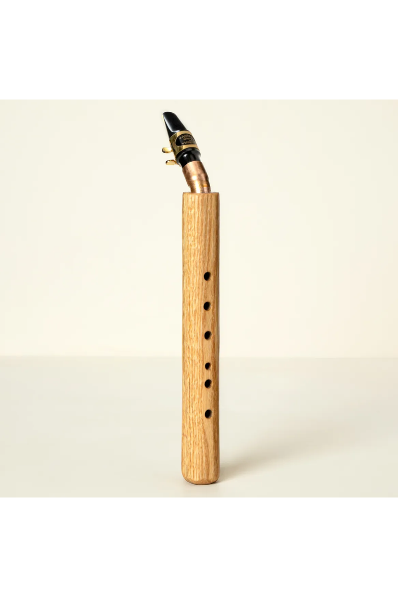 Backpacker Saxophone by Ron Marr Music & Wood Carving, Main, color, Brown