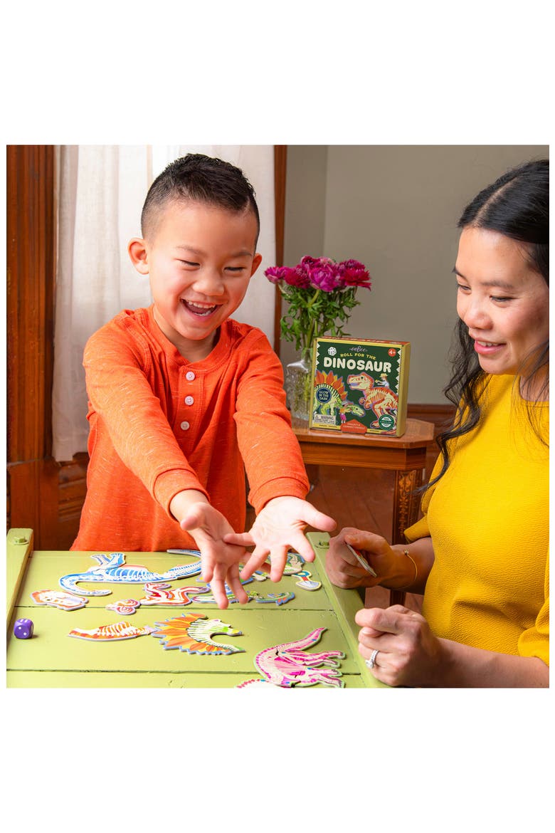 Kids' Dinosaur Dice Game, Alternate, color, MULTI