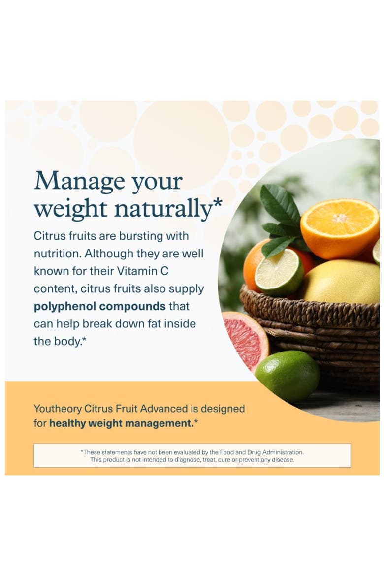 Slimming Citrus Fruit Vegan Health Supplement with Chromium 60 Vegetarian Capsules, Alternate, color, None
