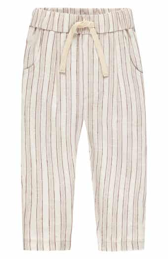 Rylee + Cru Ethan Print Linen Blend Pants