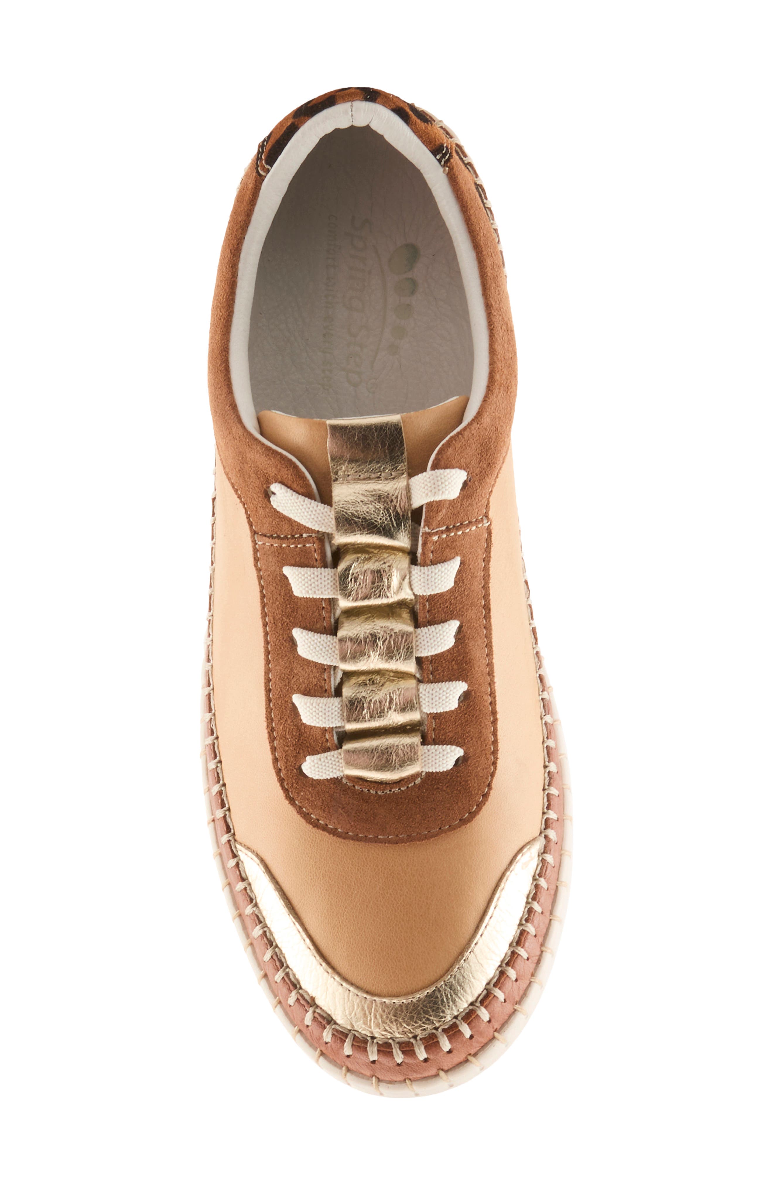 Soku Platform Sneaker, Alternate, color, GOLD MULTI