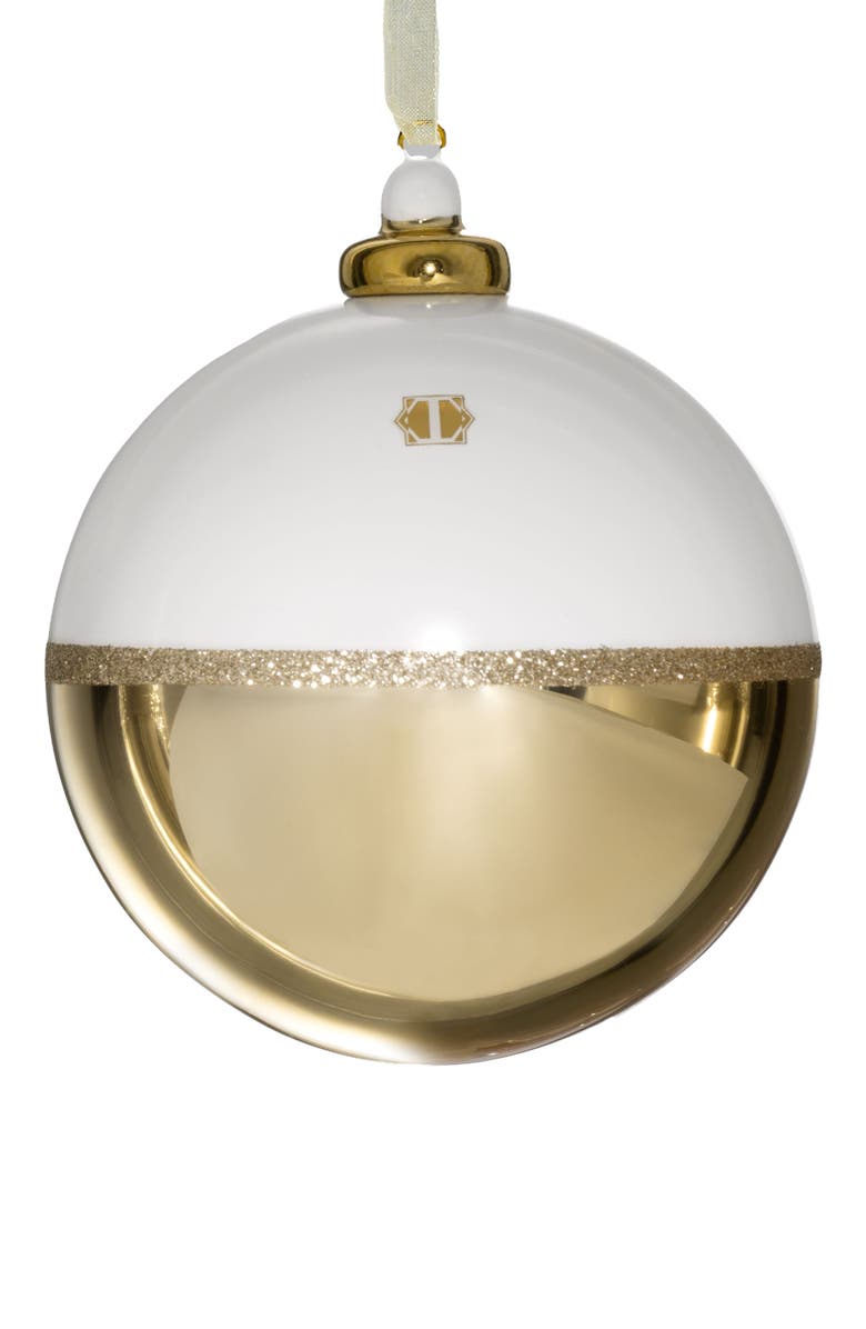 Togas Celestia Set of Christmas balls, Alternate, color, White