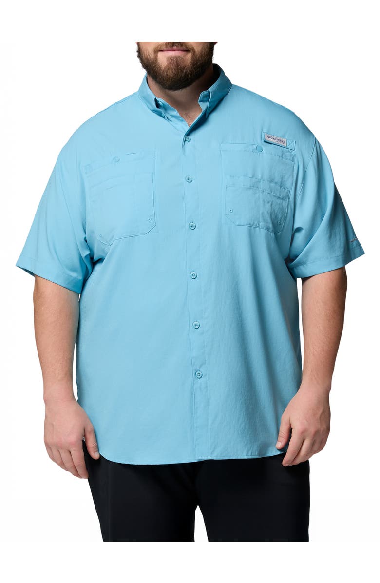 Columbia Big & Tall PFG Tamiami II Sport Shirt, Main, color, Vintage Blue